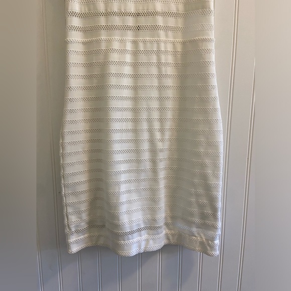 Silence + Noise Urban Outfitters Striped Crochet Bodycon Dress size Small - Picture 3 of 9